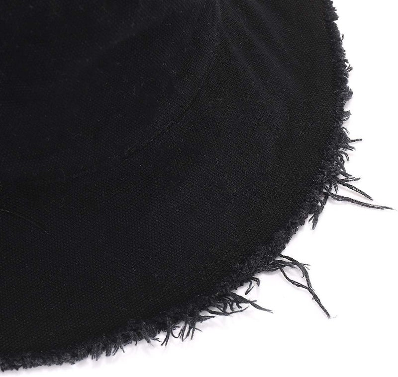 Boderier Sun Hats for Women Summer Casual Wide Brim Cotton Bucket Hat Beach Vacation Travel Accessories - Image 4